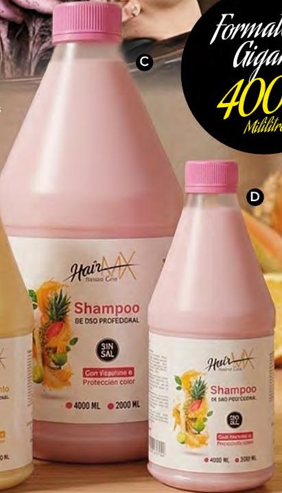 Shampoo de uso profesional
