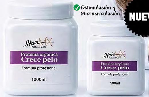 Proteína Orgánica Crece Pelo