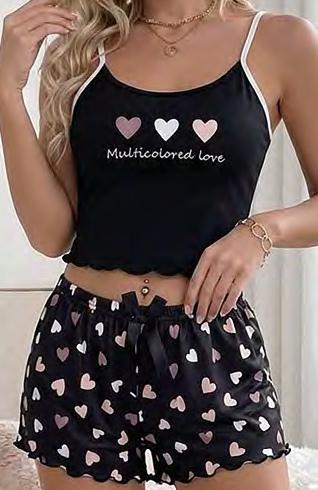 Pijama Corazones